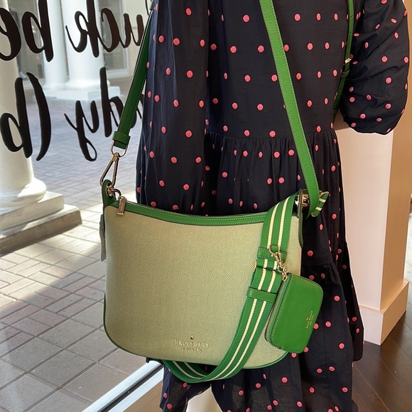 Kate Spade KA794 Kate Spade Rosie Crossbody 
Color: Green Bean - Picture 15 of 16